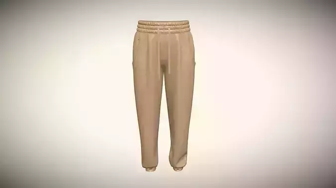Girls Sweat Pant In Low Poly