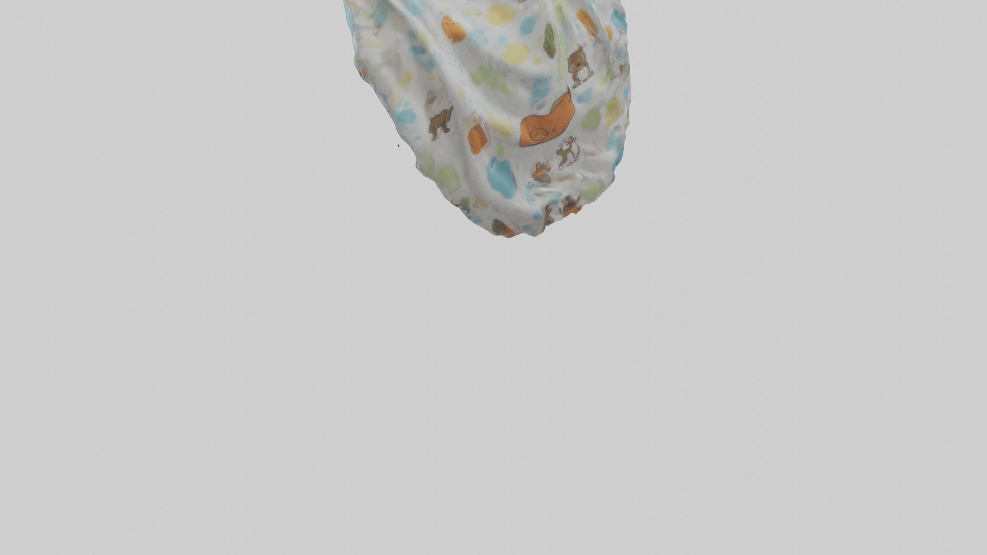 Cartoon Blanket model 3D model_3