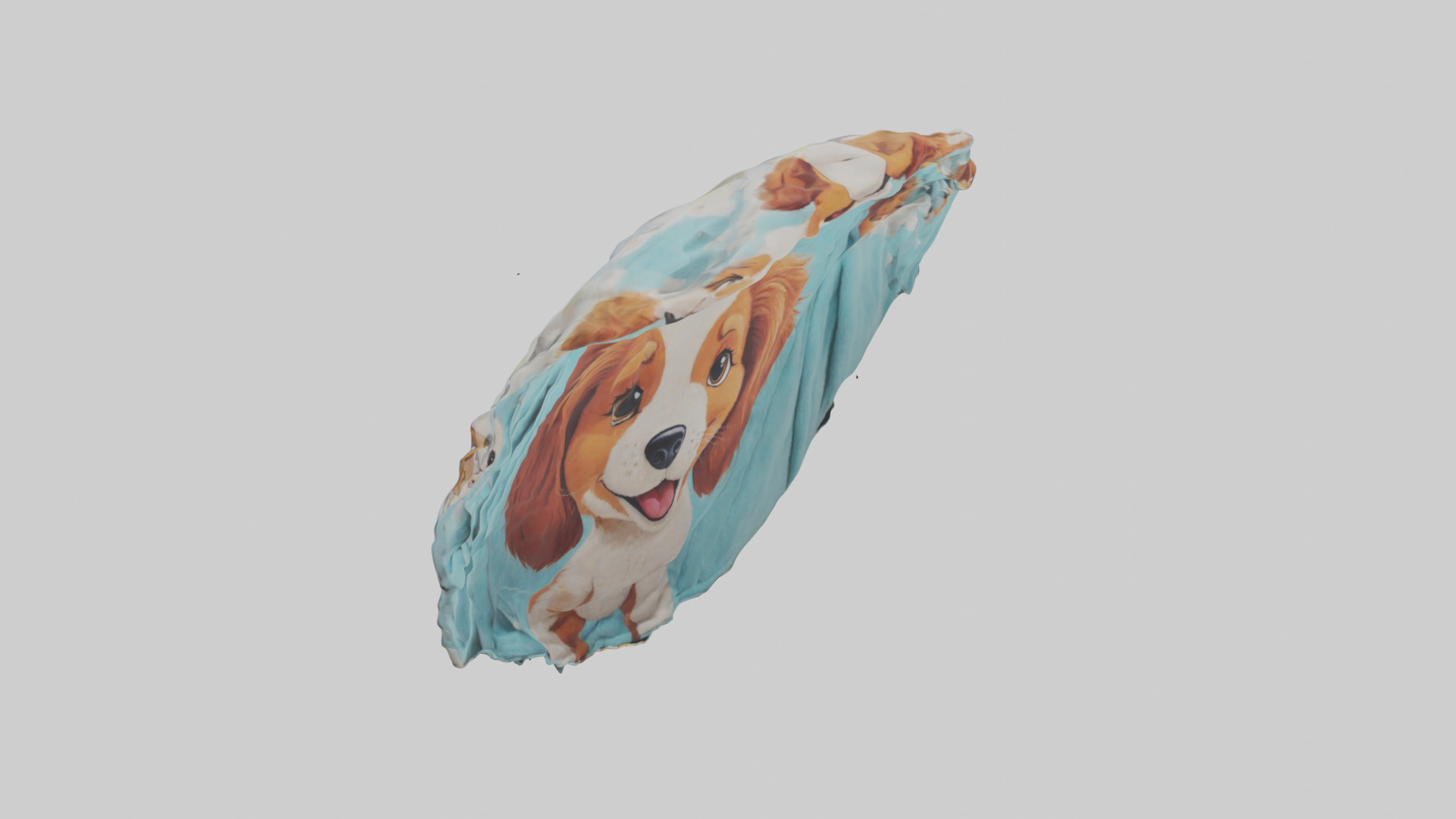Cartoon Blanket model 3D model_7