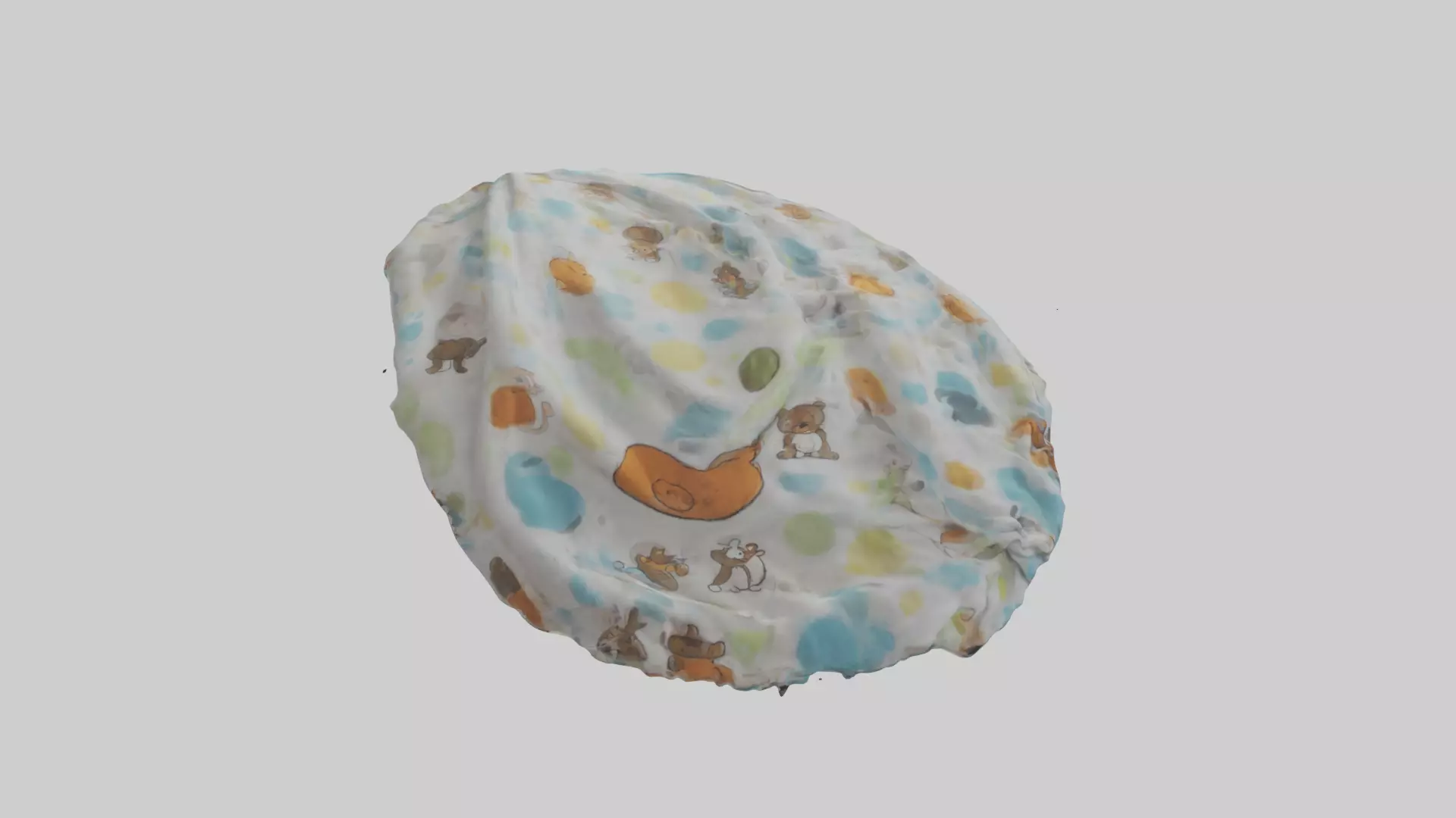 Cartoon Blanket model 3D model_0