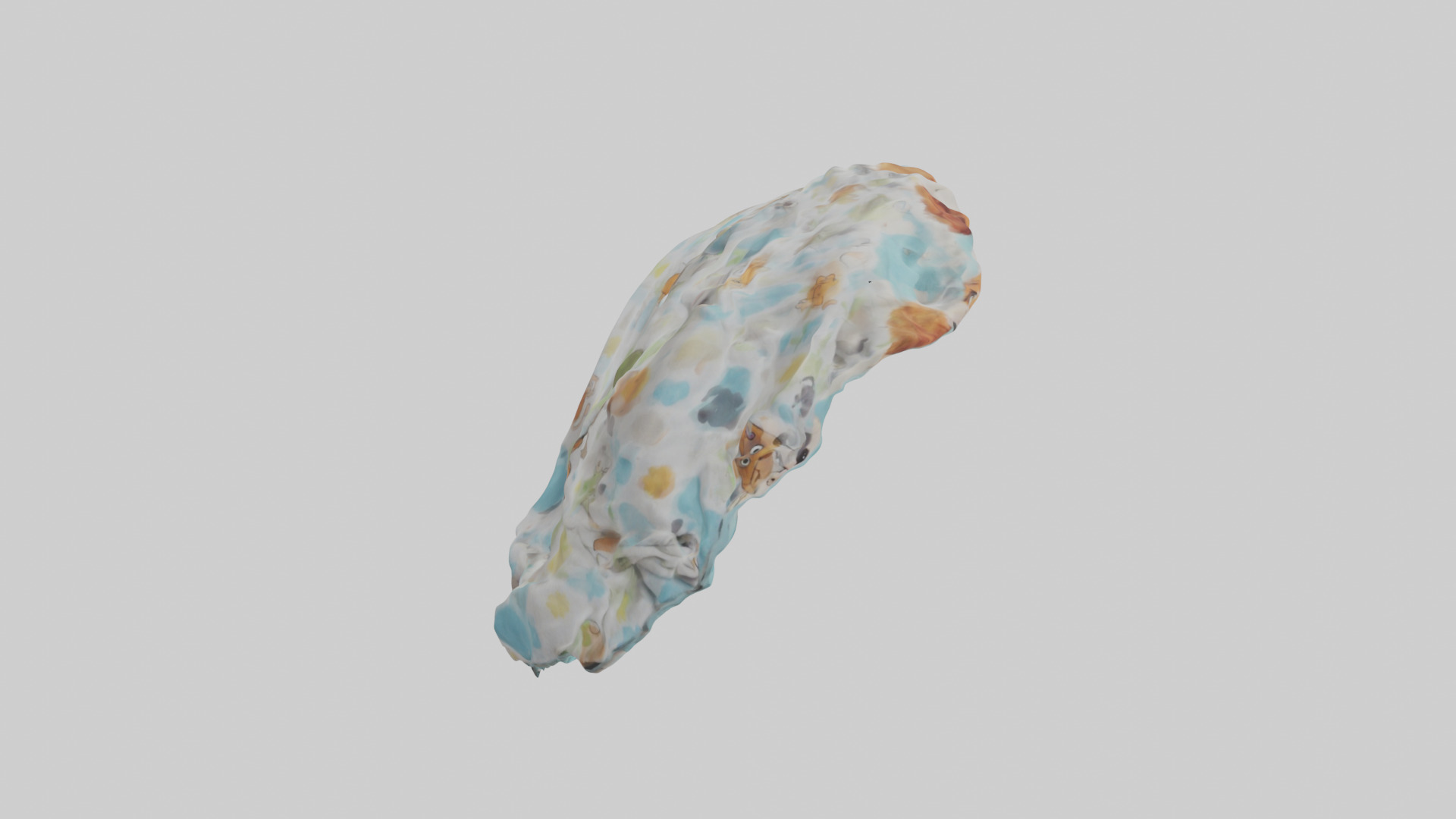 Cartoon Blanket model 3D model_13