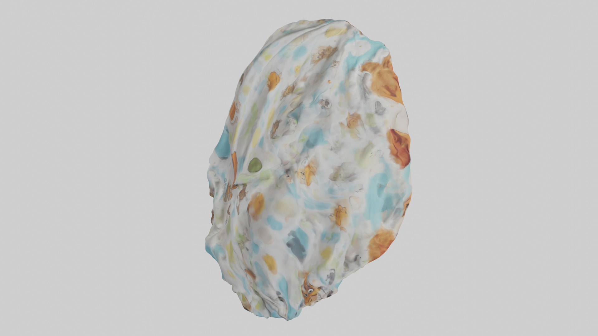 Cartoon Blanket model 3D model_18