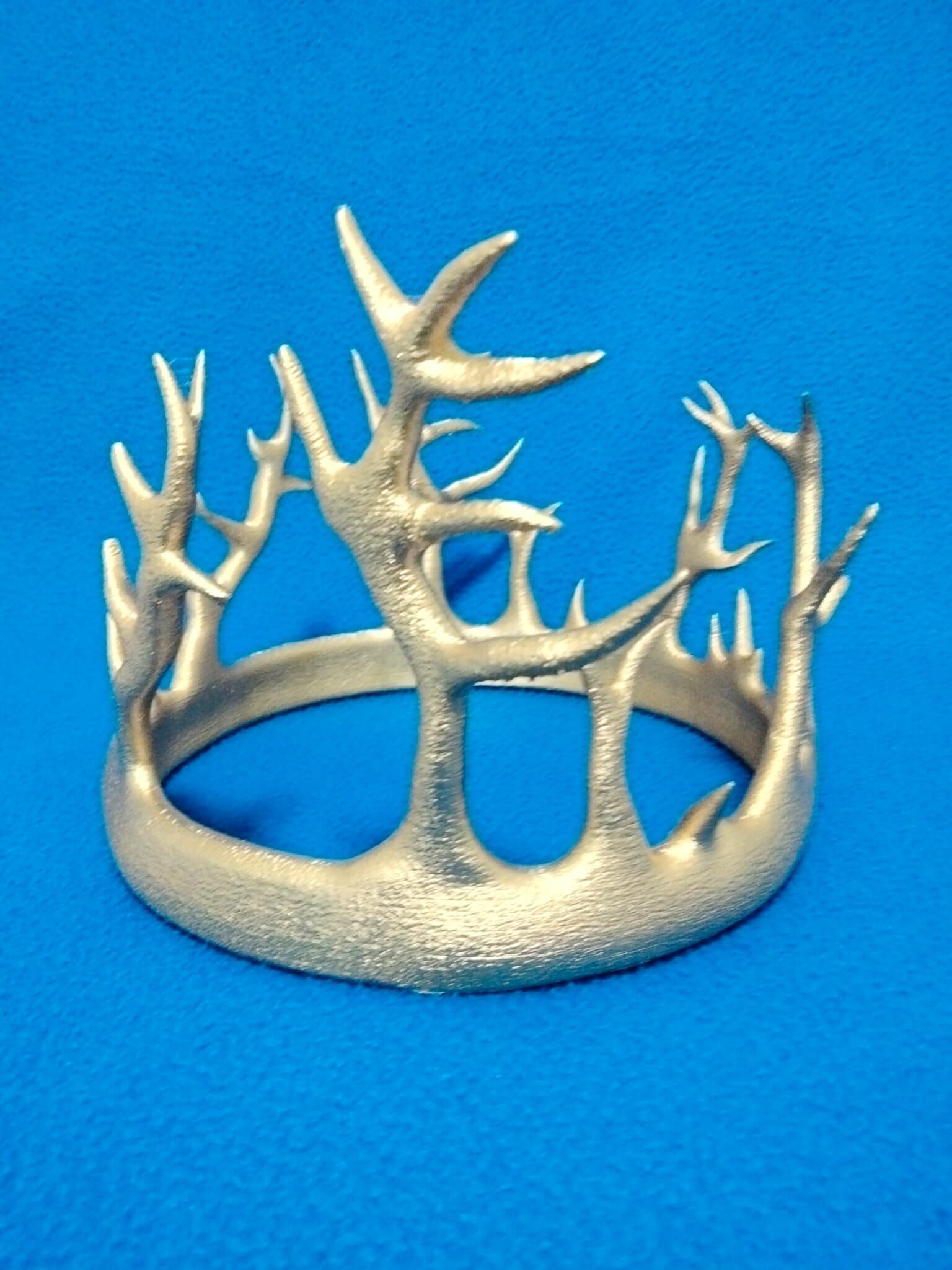 Renly Baratheon crown corona astada 3D print model_1