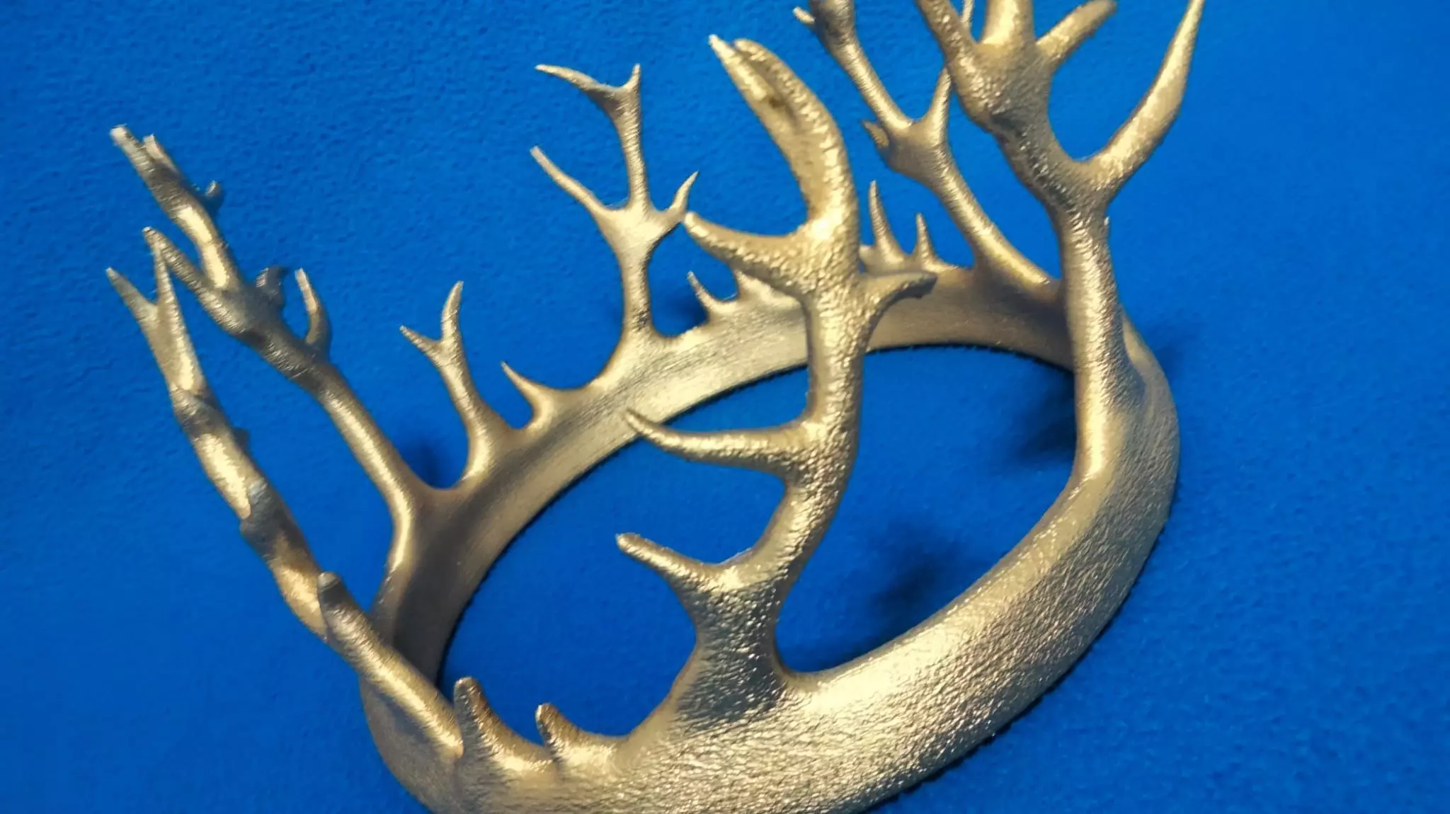 Renly Baratheon crown corona astada 3D print model_0
