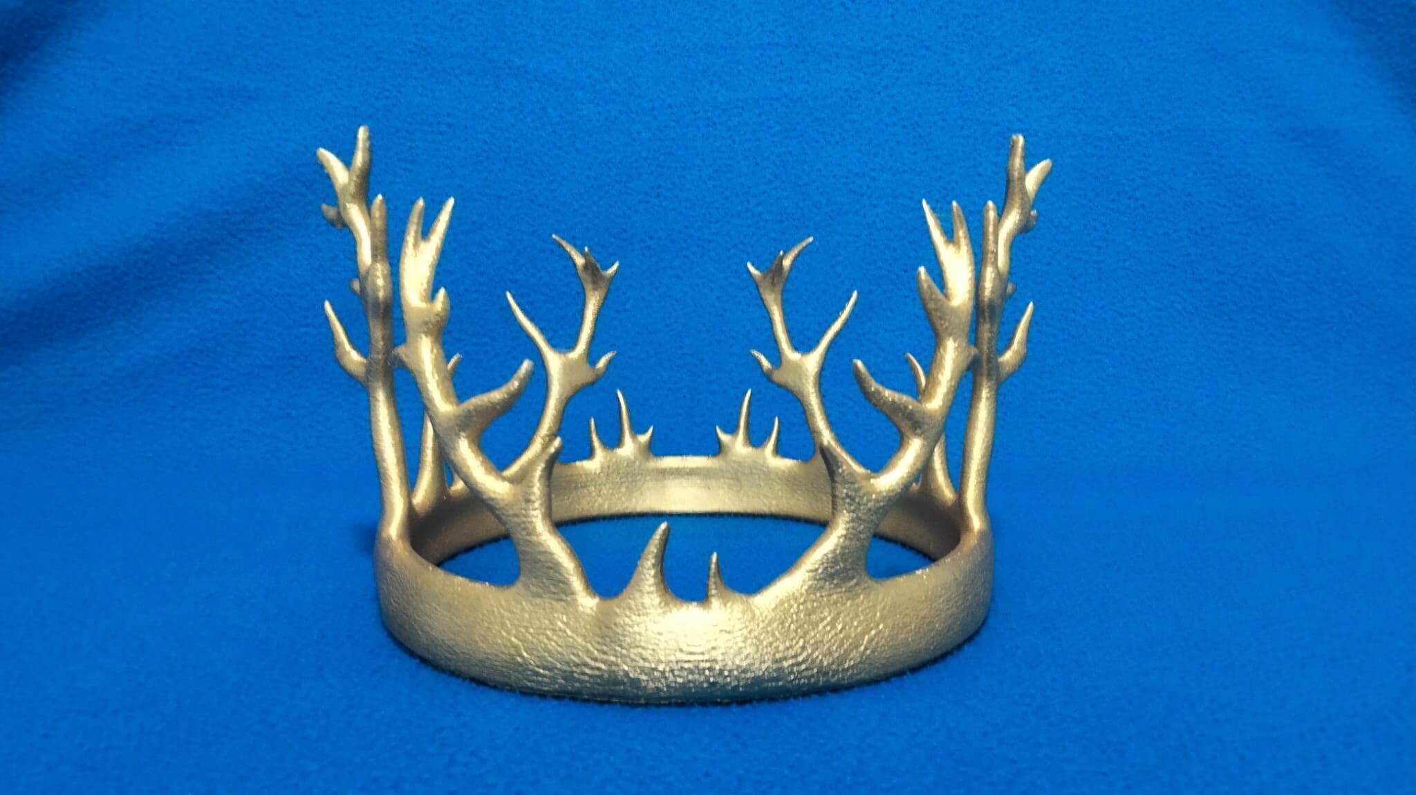Renly Baratheon crown corona astada 3D print model_4