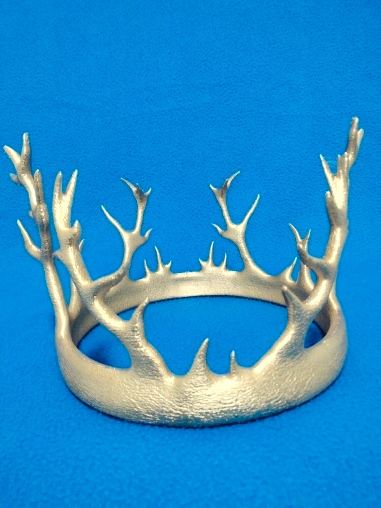 Renly Baratheon crown corona astada 3D print model_6