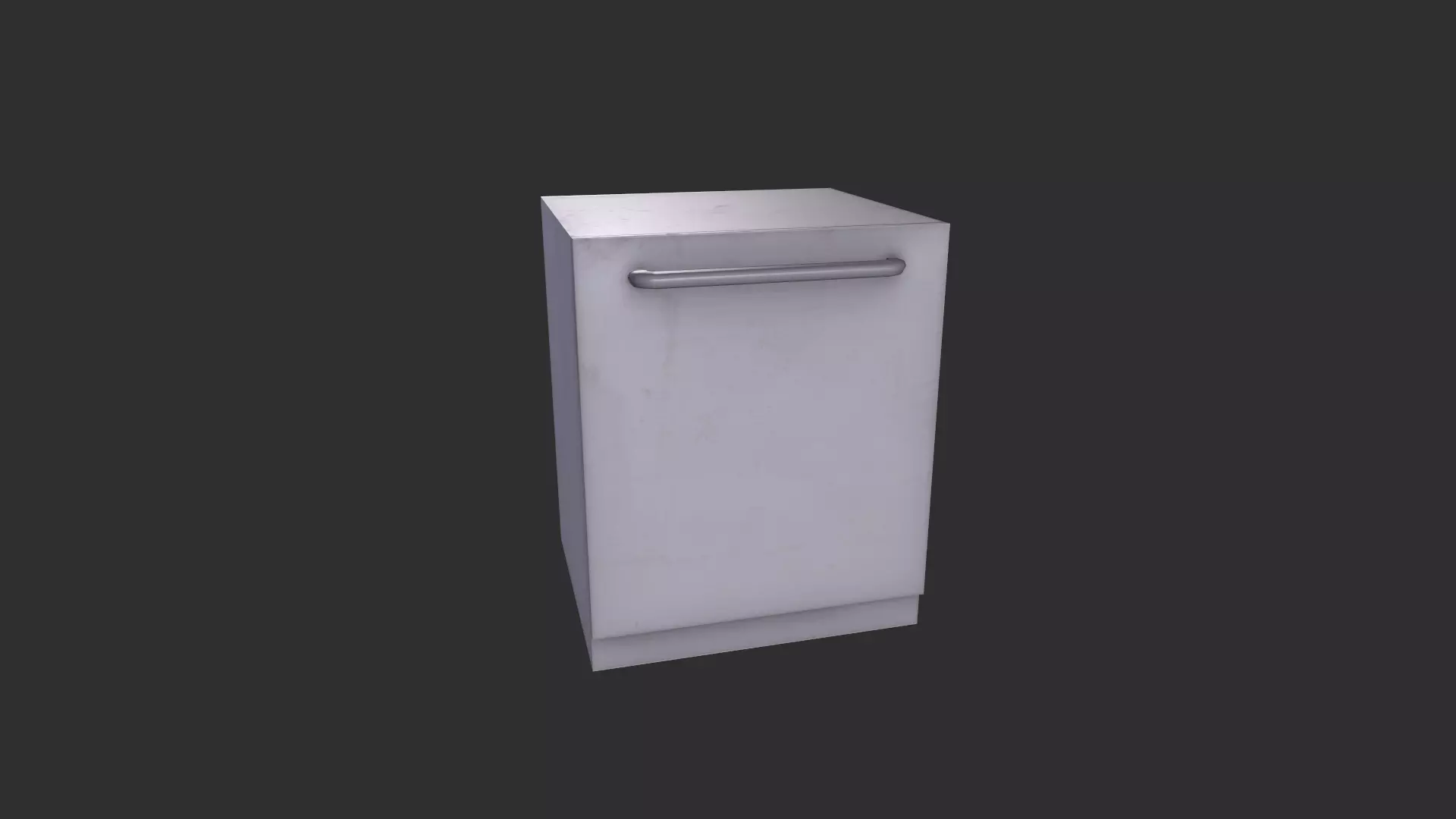 Dishwasher Low-poly 3D model