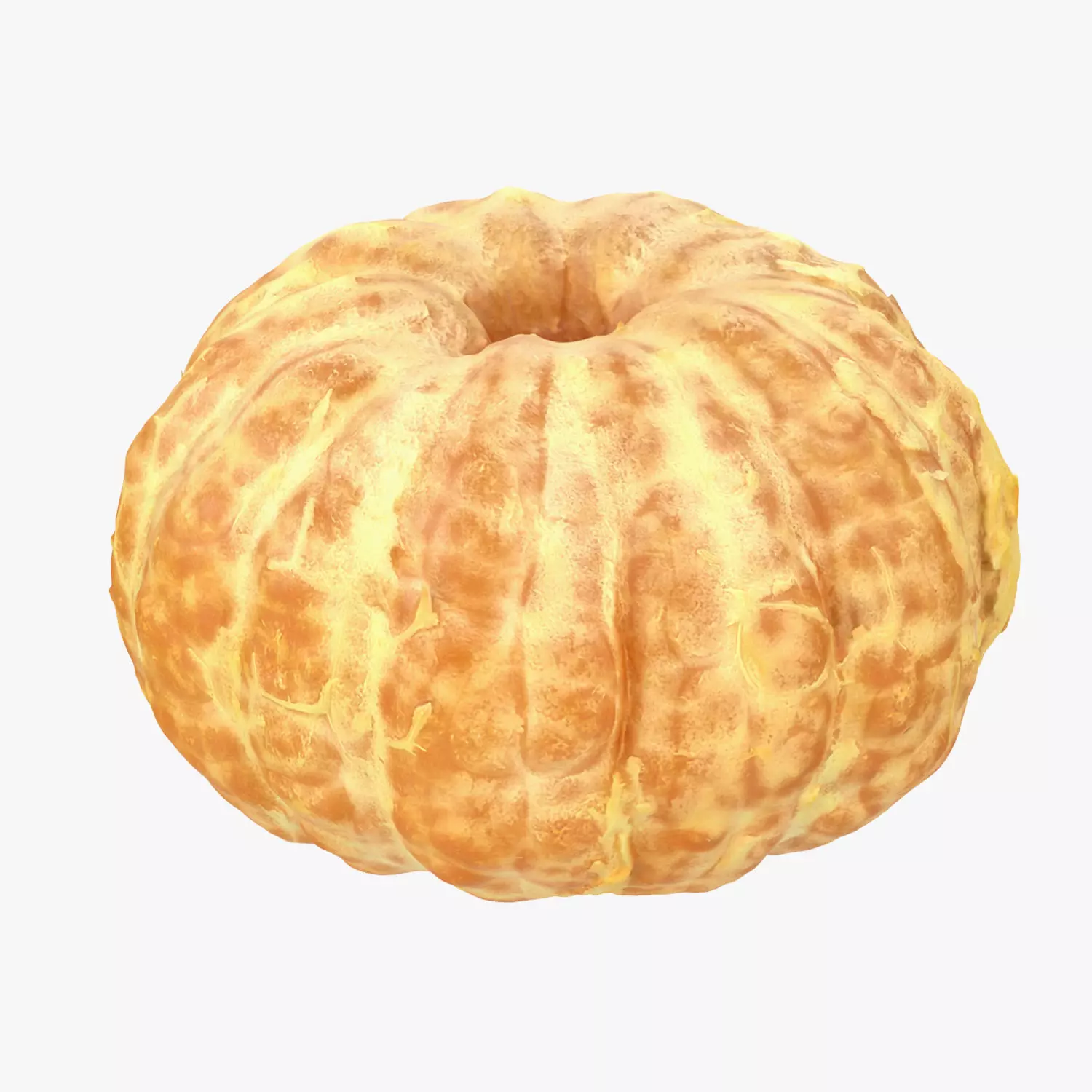 Peeled Mandarin 3D model