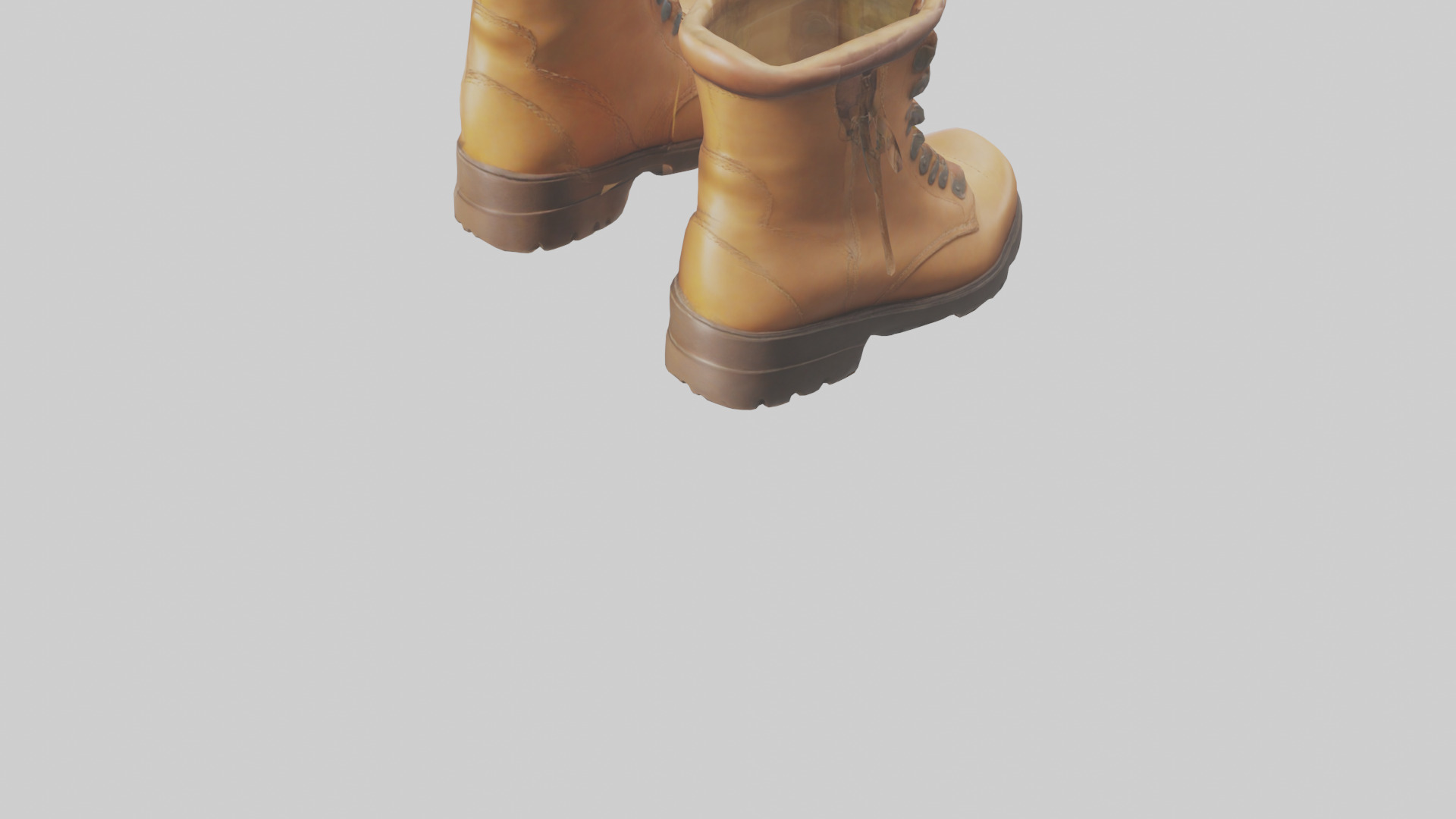 Cartoon Boots model 3D model_3