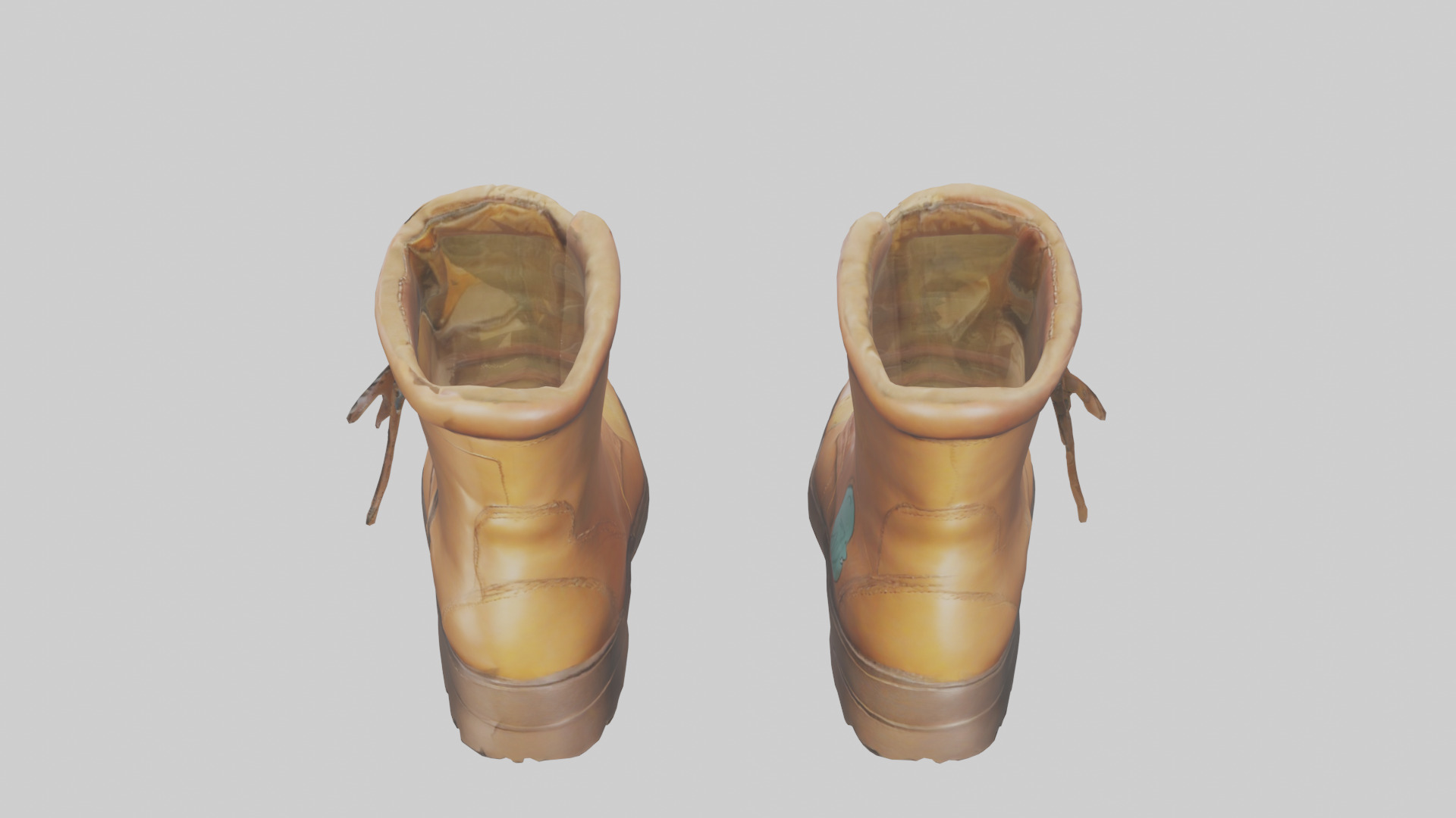 Cartoon Boots model 3D model_17