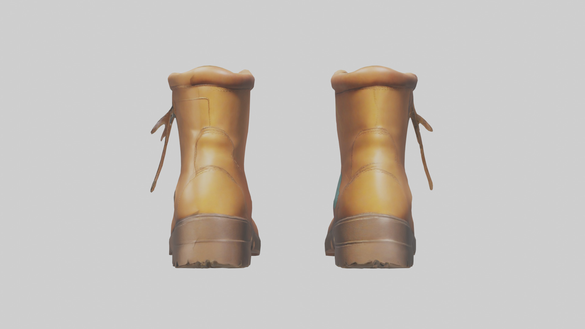 Cartoon Boots model 3D model_12