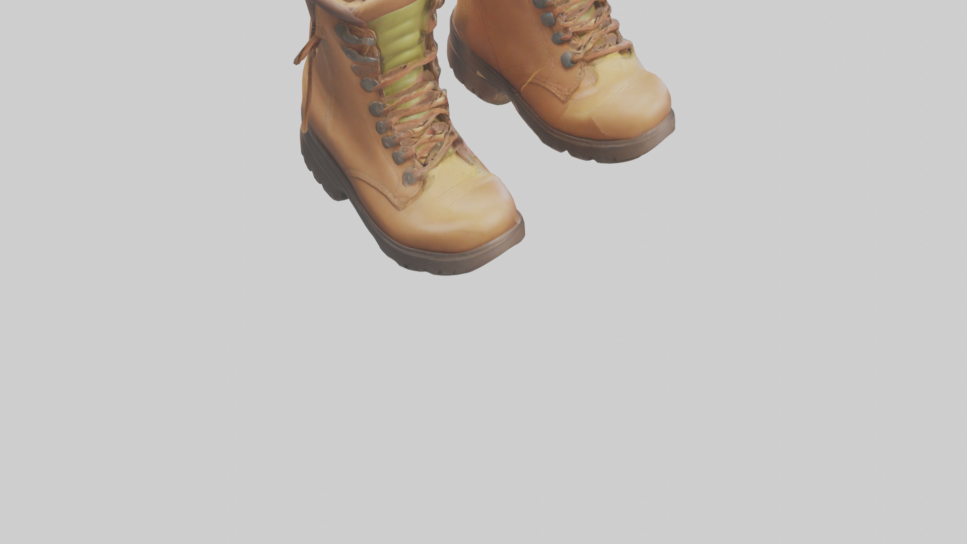 Cartoon Boots model 3D model_4
