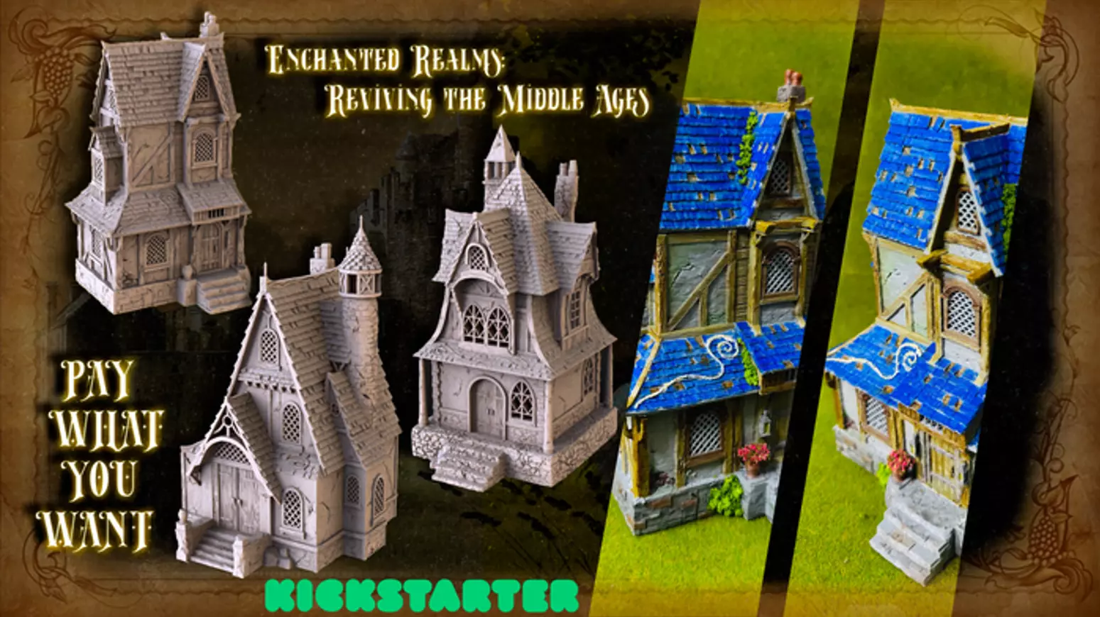 Enchanted Realms Reviving the Middle Ages 3D Model Collection_0