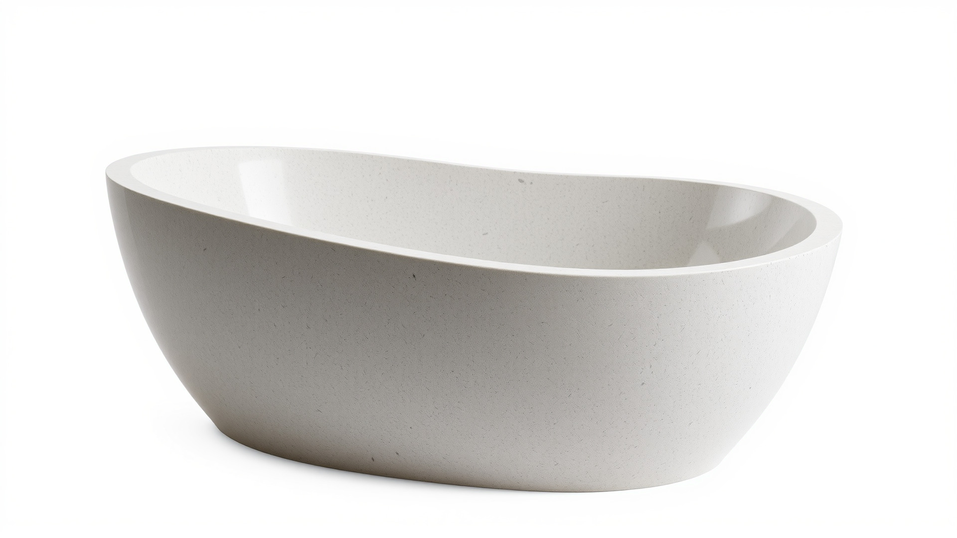 Stylized Oval Stone Bathtub model pack Low-poly 3D model_6