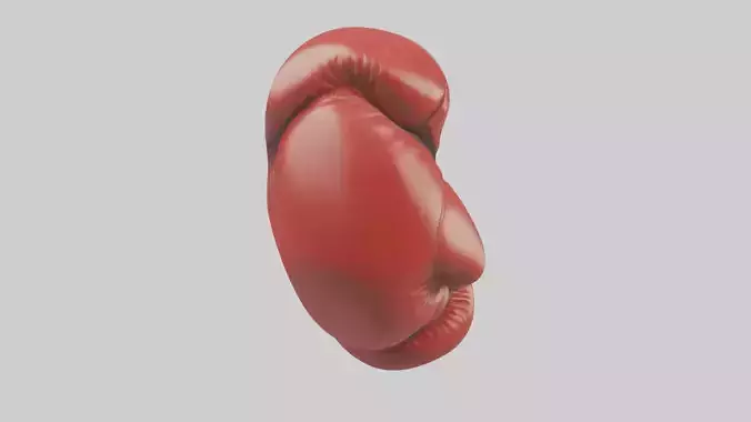 Cartoon Boxing Glove model 3D model