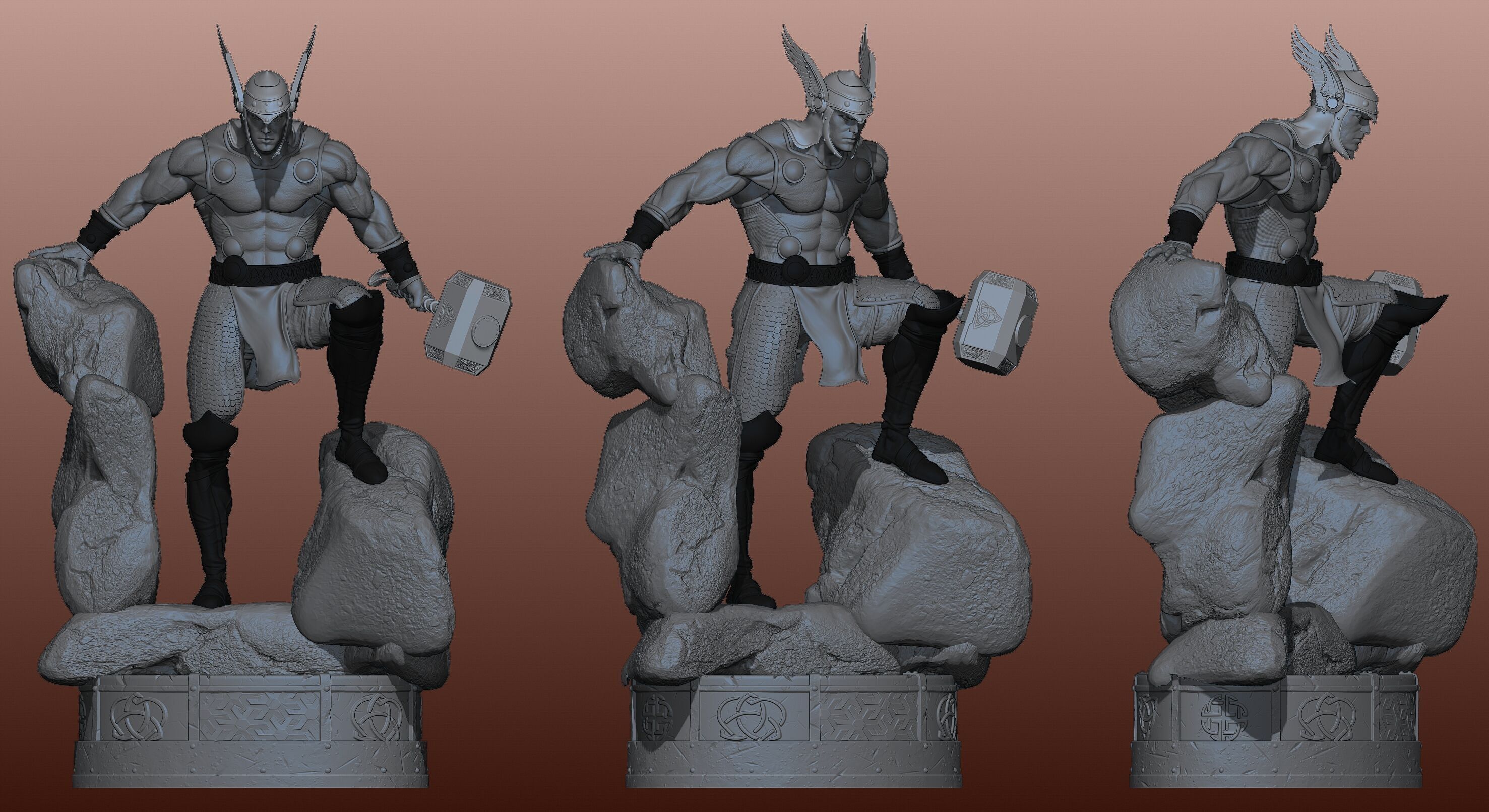 Thor de Asgard 3D print model_20