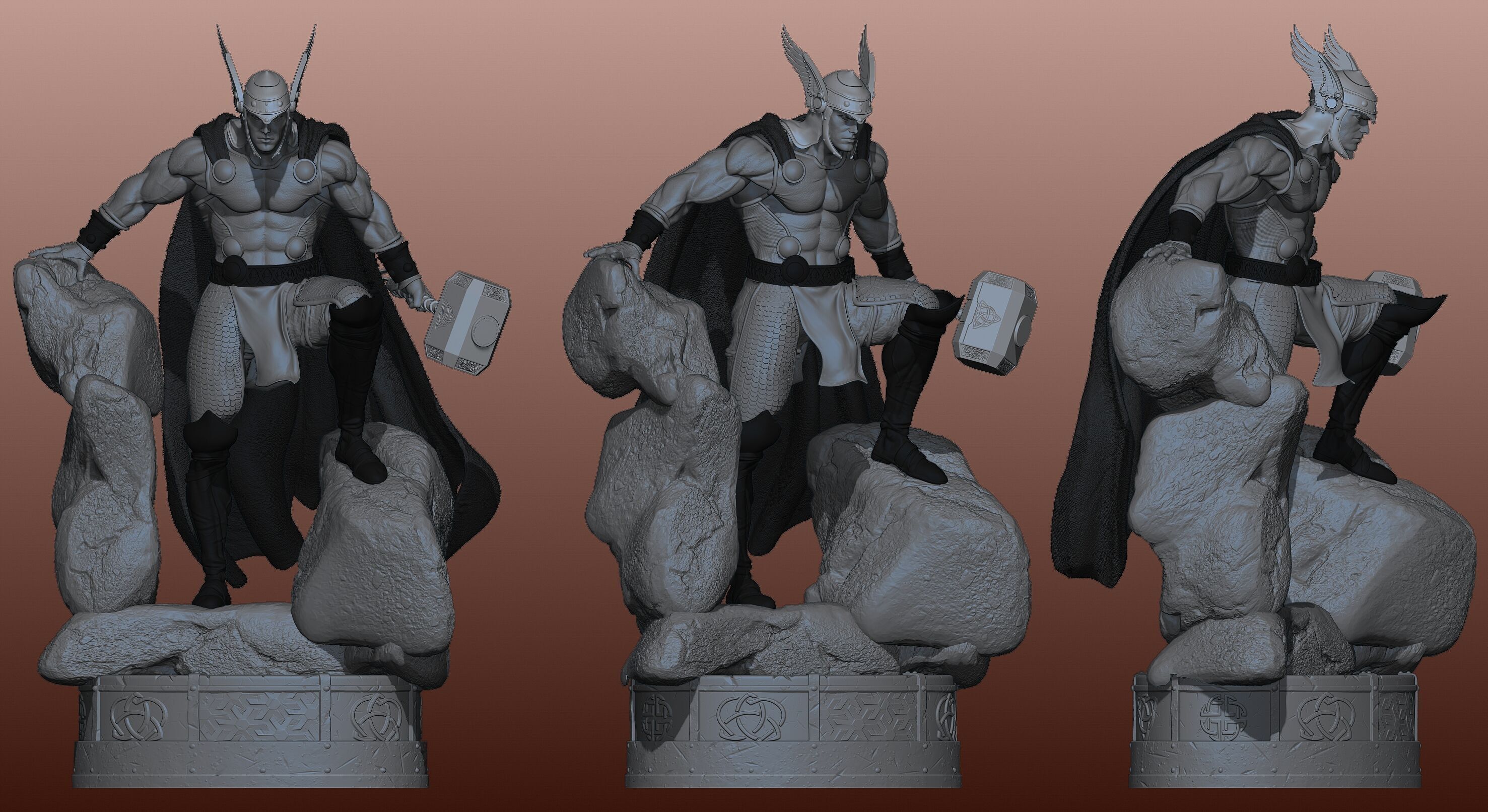 Thor de Asgard 3D print model_18