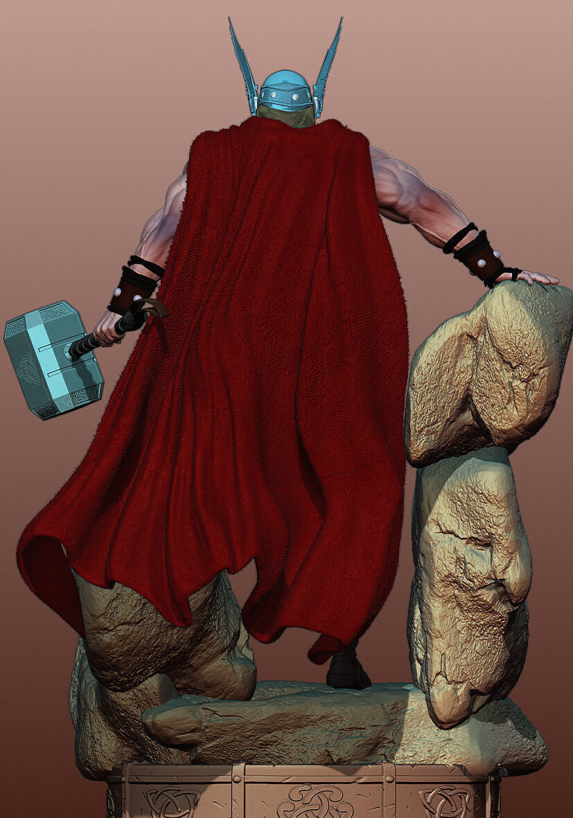 Thor de Asgard 3D print model_2