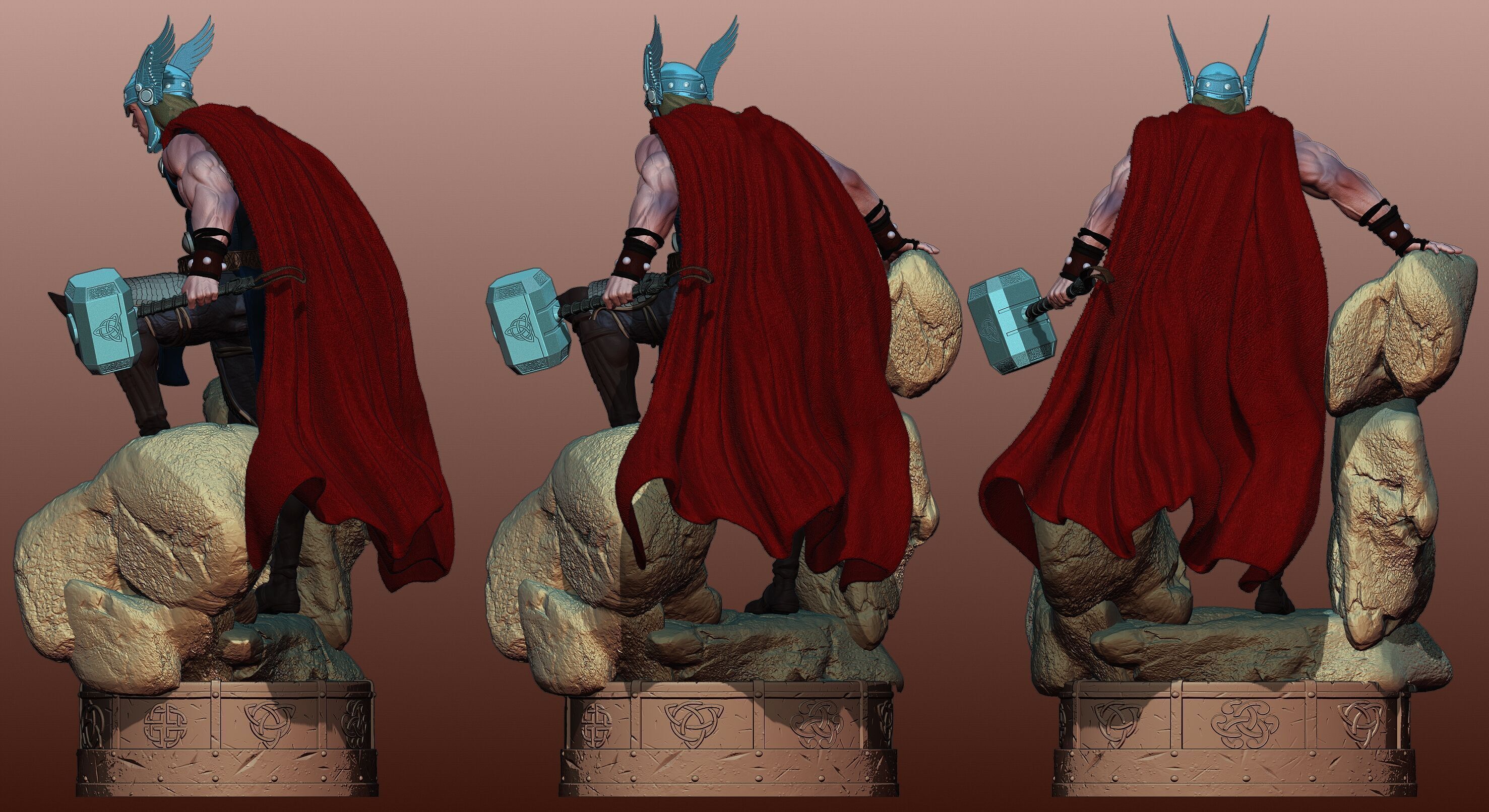 Thor de Asgard 3D print model_16