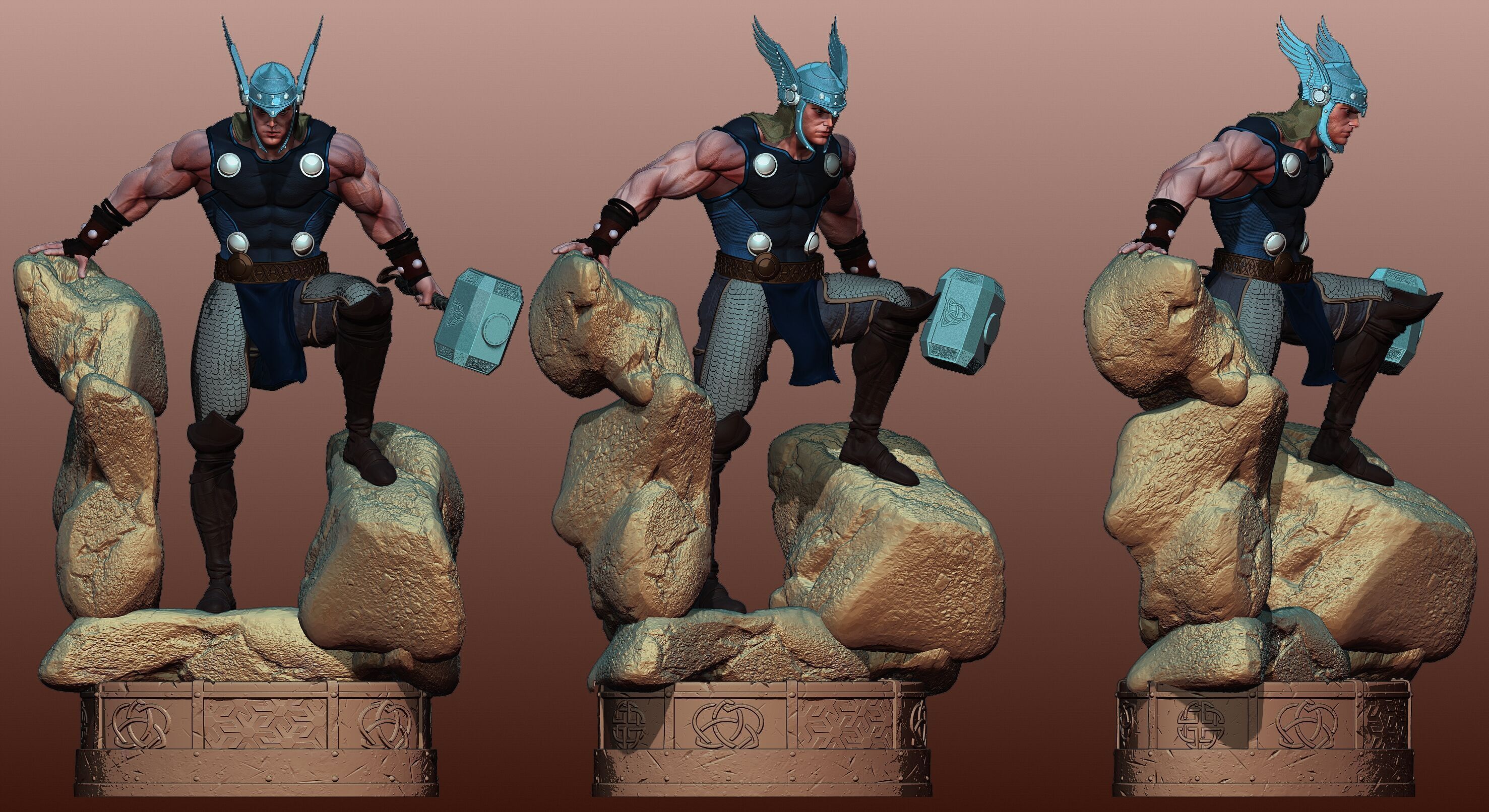 Thor de Asgard 3D print model_17