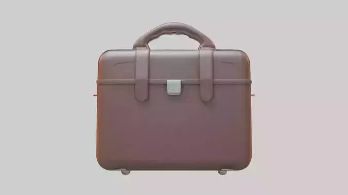 Cartoon Briefcase model 3D model