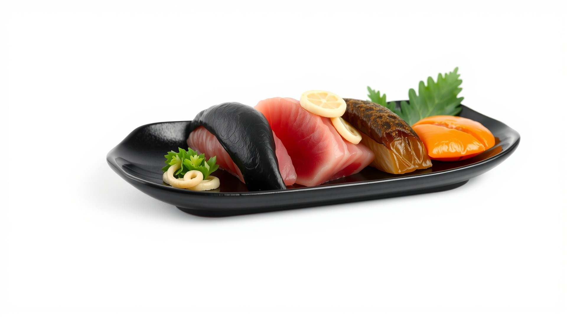 Luxurious Sashimi Plate 3D Model Pack Low-poly 3D model_6