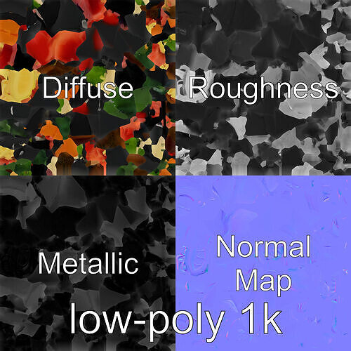 Luxurious Sashimi Plate 3D Model Pack Low-poly 3D model 2