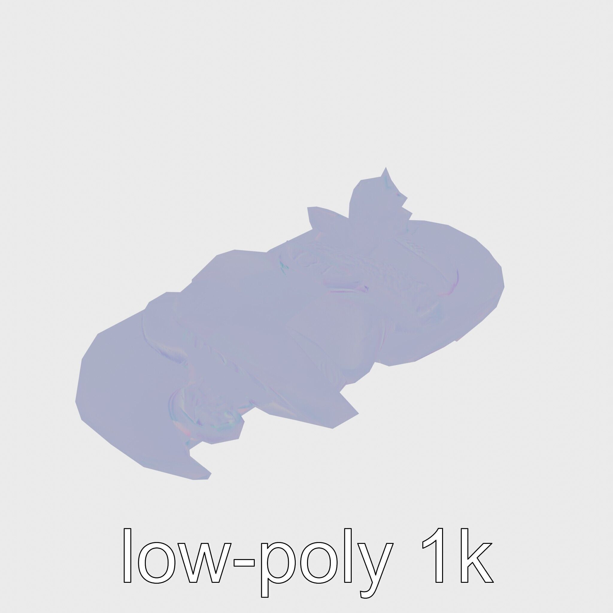 Luxurious Sashimi Plate 3D Model Pack Low-poly 3D model_15