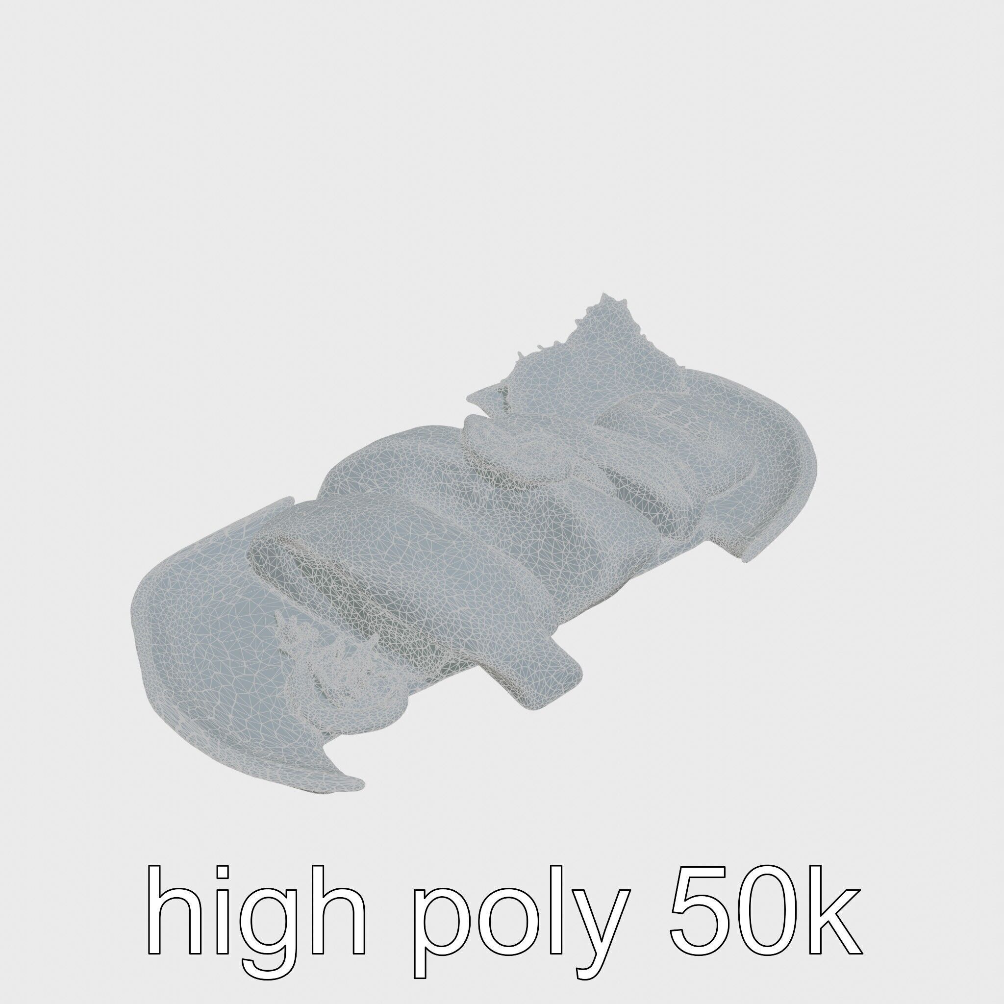 Luxurious Sashimi Plate 3D Model Pack Low-poly 3D model_28