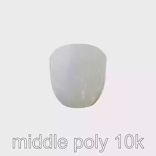 Stylized Oval Bathtub with Glowing Accents model pack