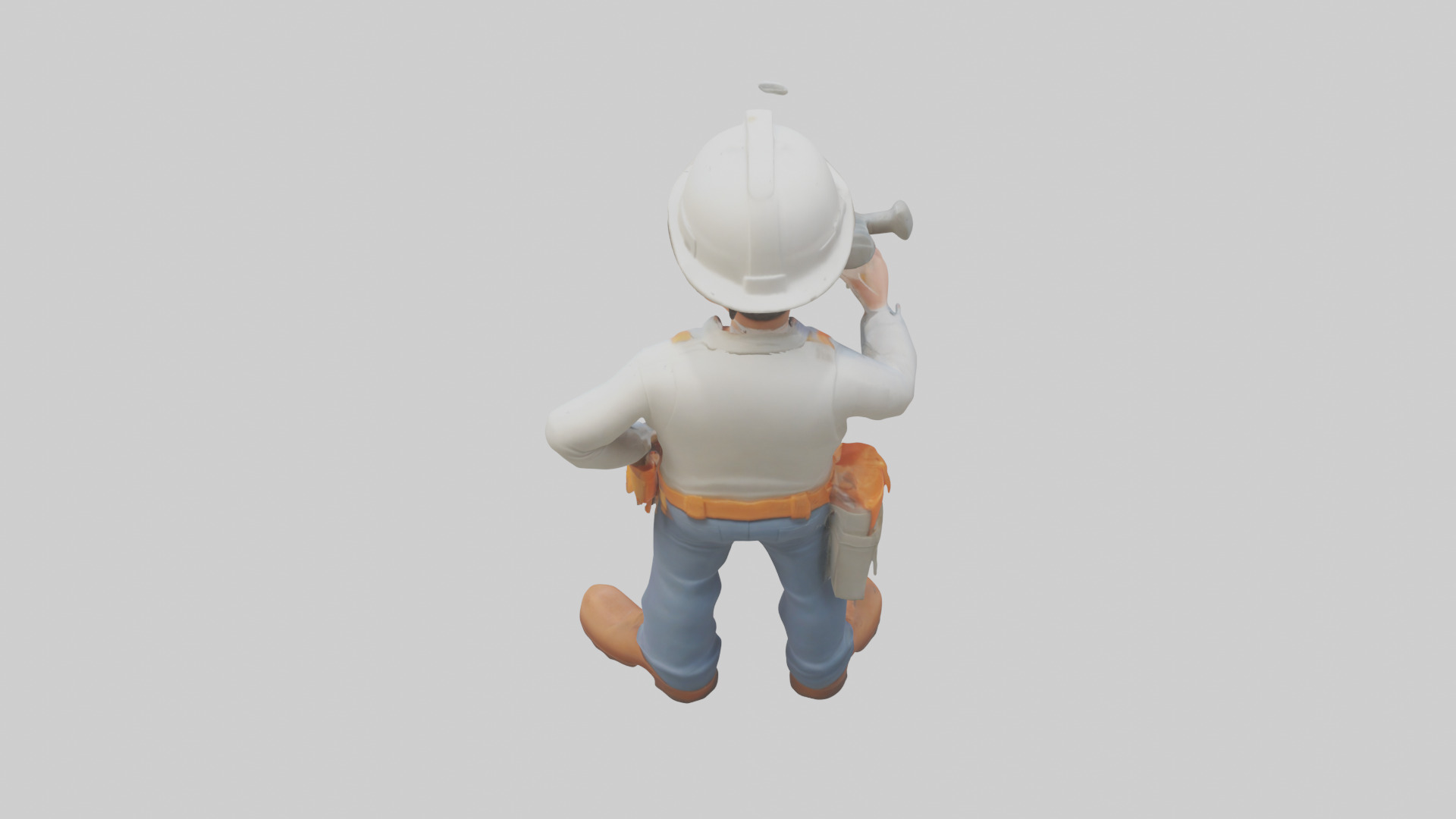 Cartoon Building Contractor model 3D model_15