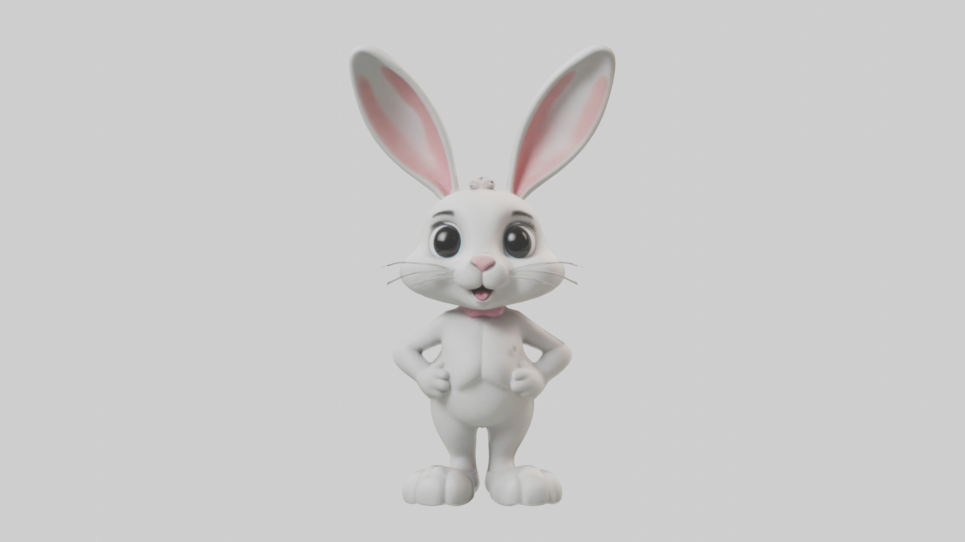 Cartoon Building Contractor model 3D model_28