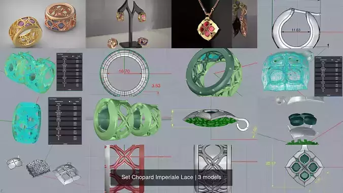 Set Chopard Imperiale Lace