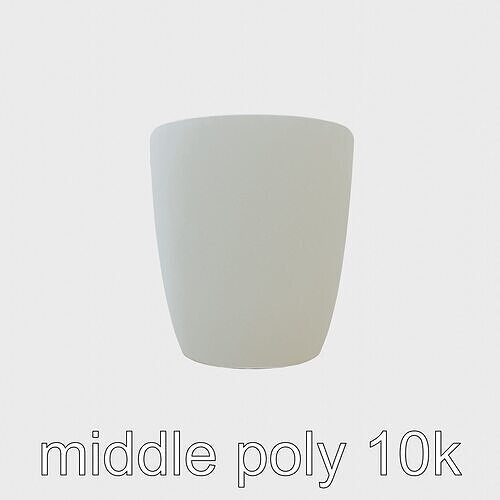 Oval Stone Bathtub Double-Wall Design model pack Low-poly 3D model