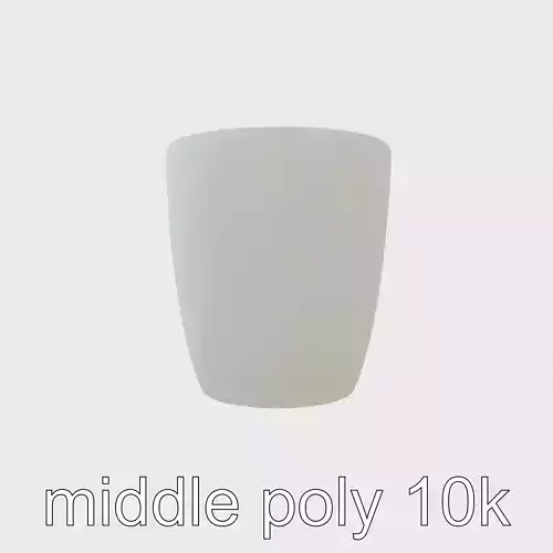 Oval Stone Bathtub Double-Wall Design model pack