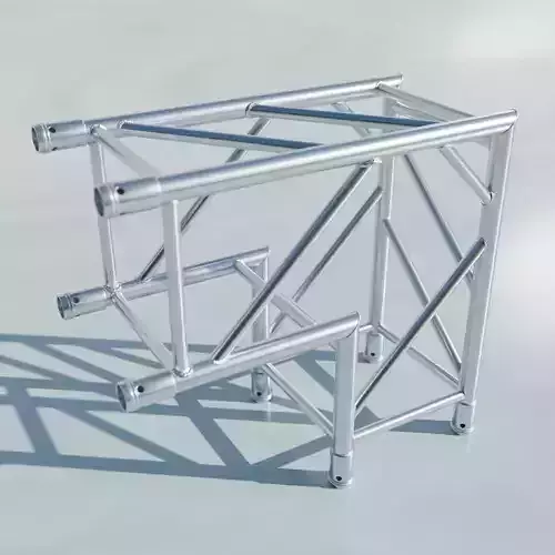 Standard Truss Square Connector 1 Low-poly 3D model