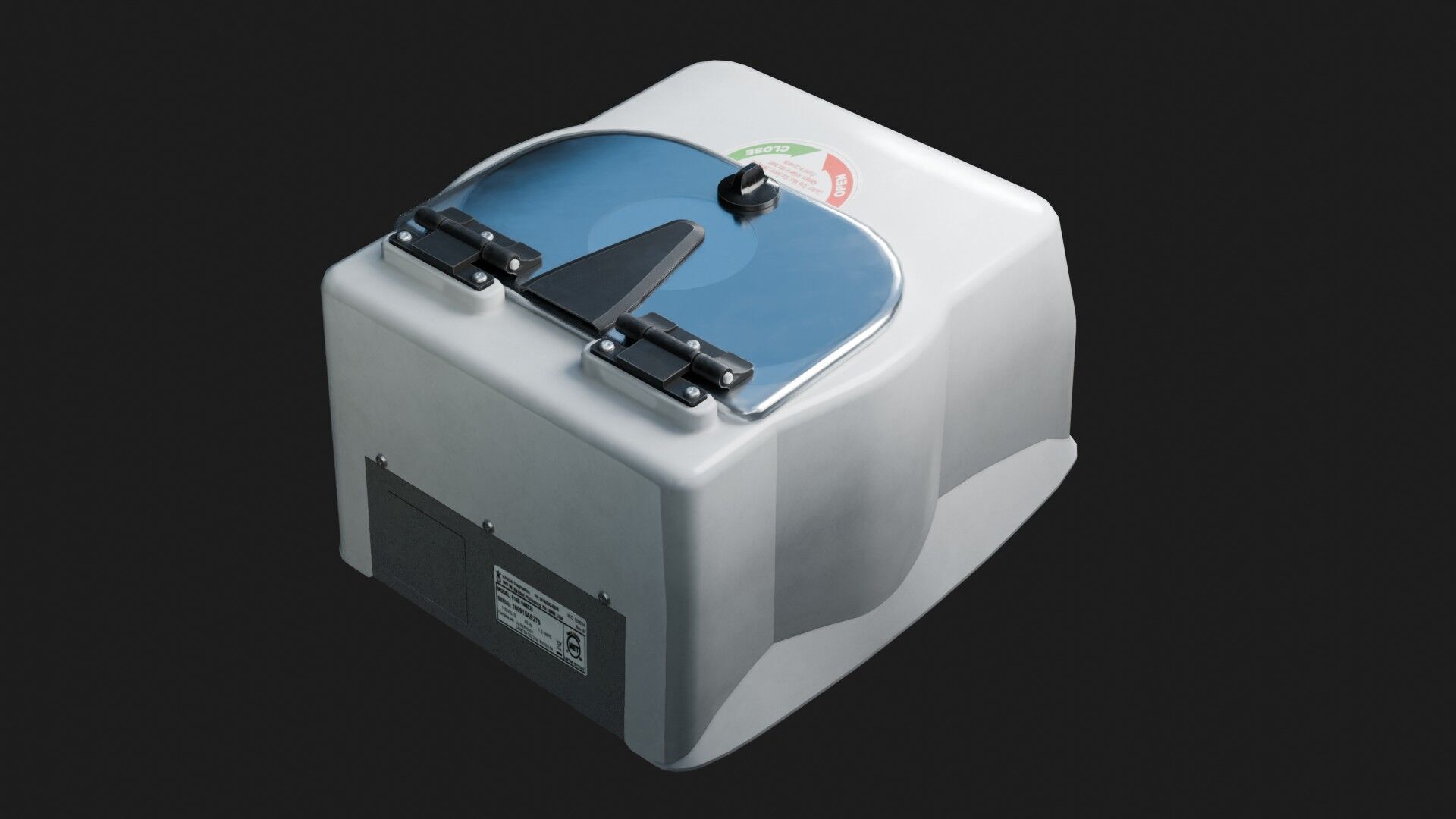 Vile Centrifuge Low-poly 3D model_3