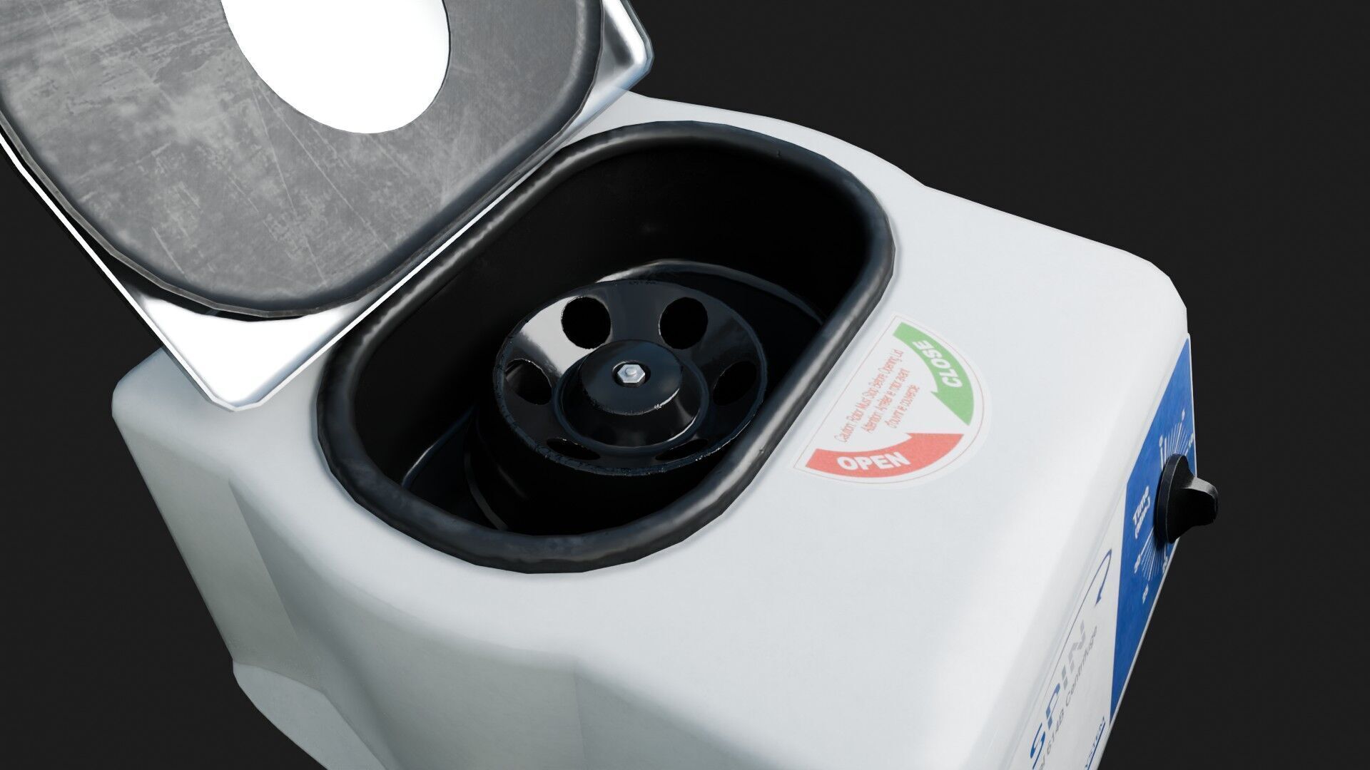 Vile Centrifuge Low-poly 3D model_6