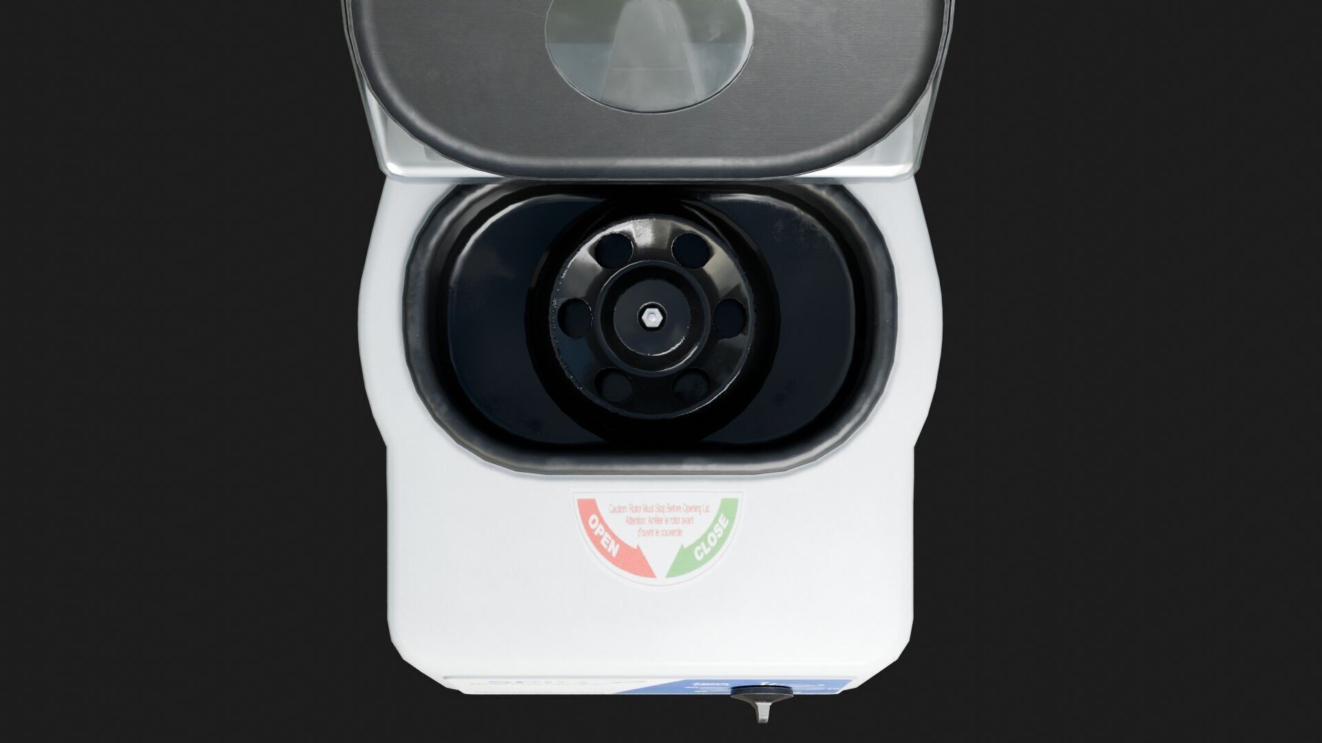 Vile Centrifuge Low-poly 3D model_9