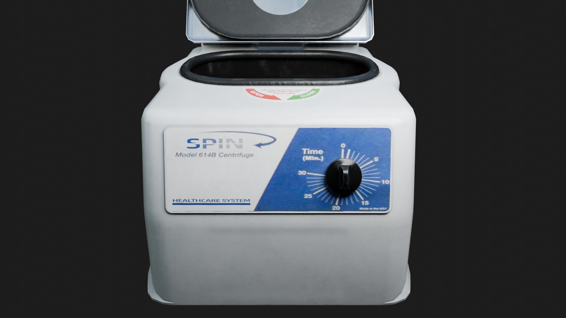 Vile Centrifuge Low-poly 3D model_7