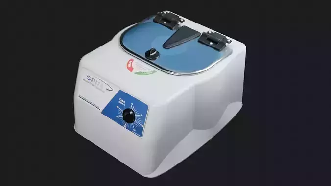 Vile Centrifuge Low-poly 3D model