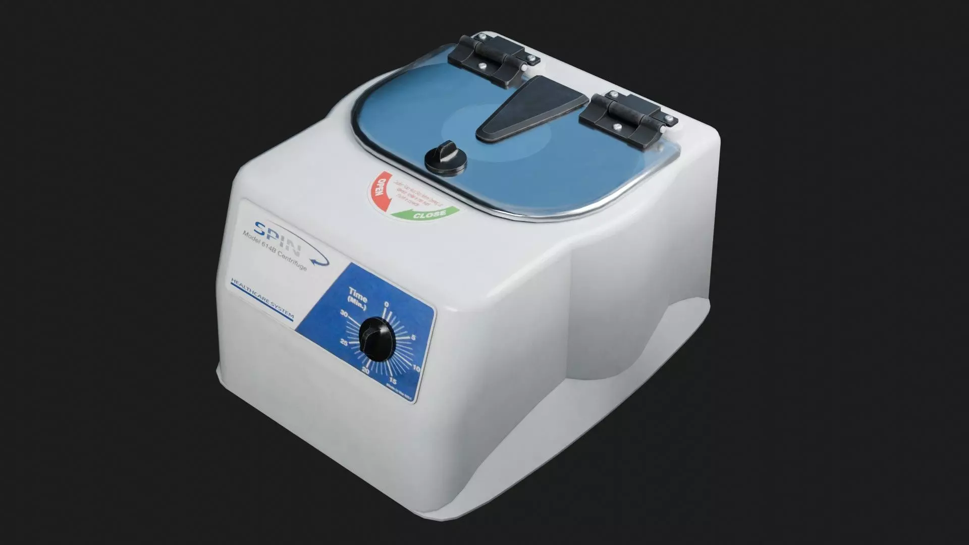 Vile Centrifuge Low-poly 3D model_0