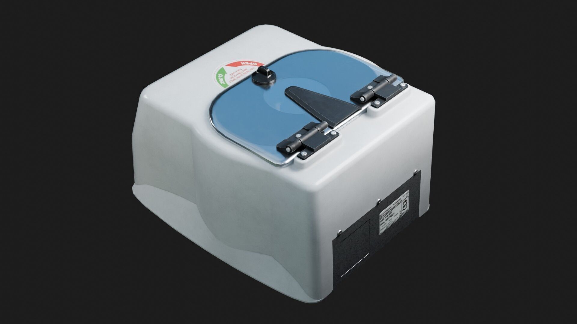 Vile Centrifuge Low-poly 3D model_4