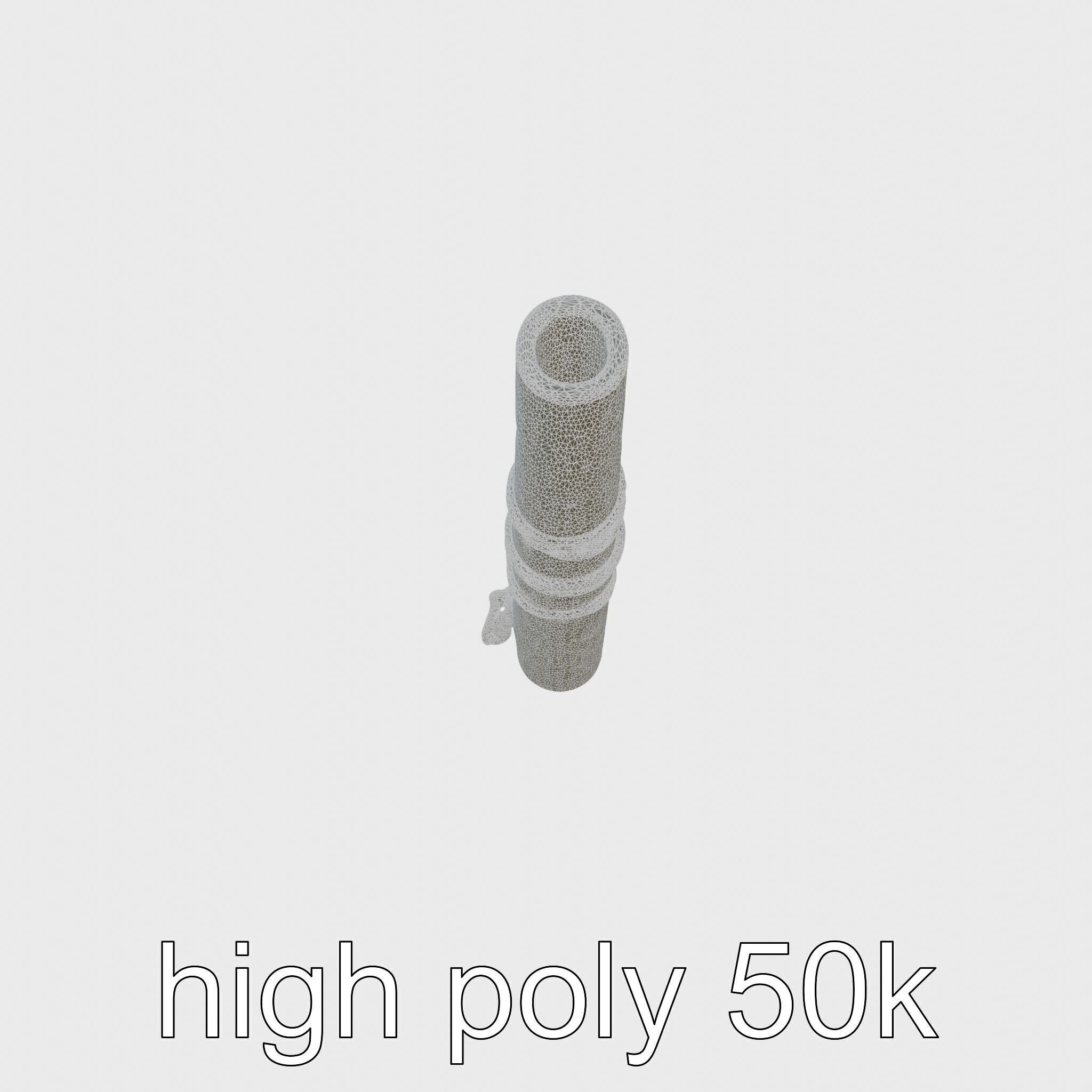 Bamboo Pan Flute Acoustic Instrument model pack Low-poly 3D model_8