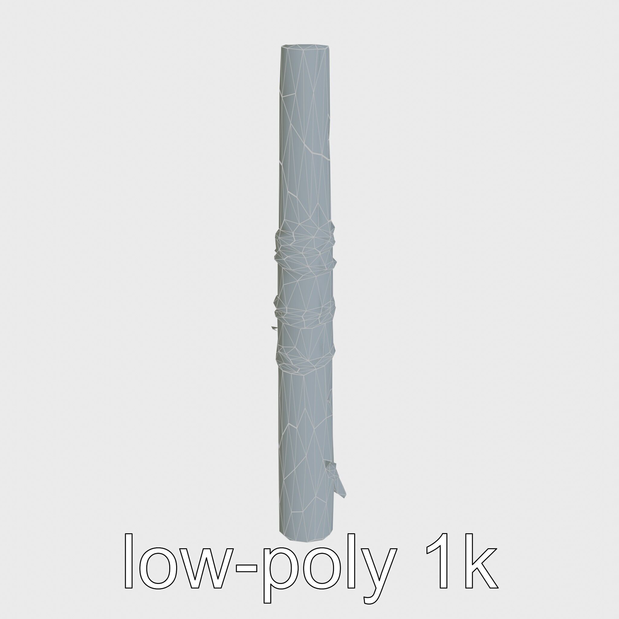 Bamboo Pan Flute Acoustic Instrument model pack Low-poly 3D model_21