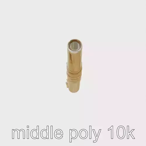 Bamboo Pan Flute Acoustic Instrument model pack