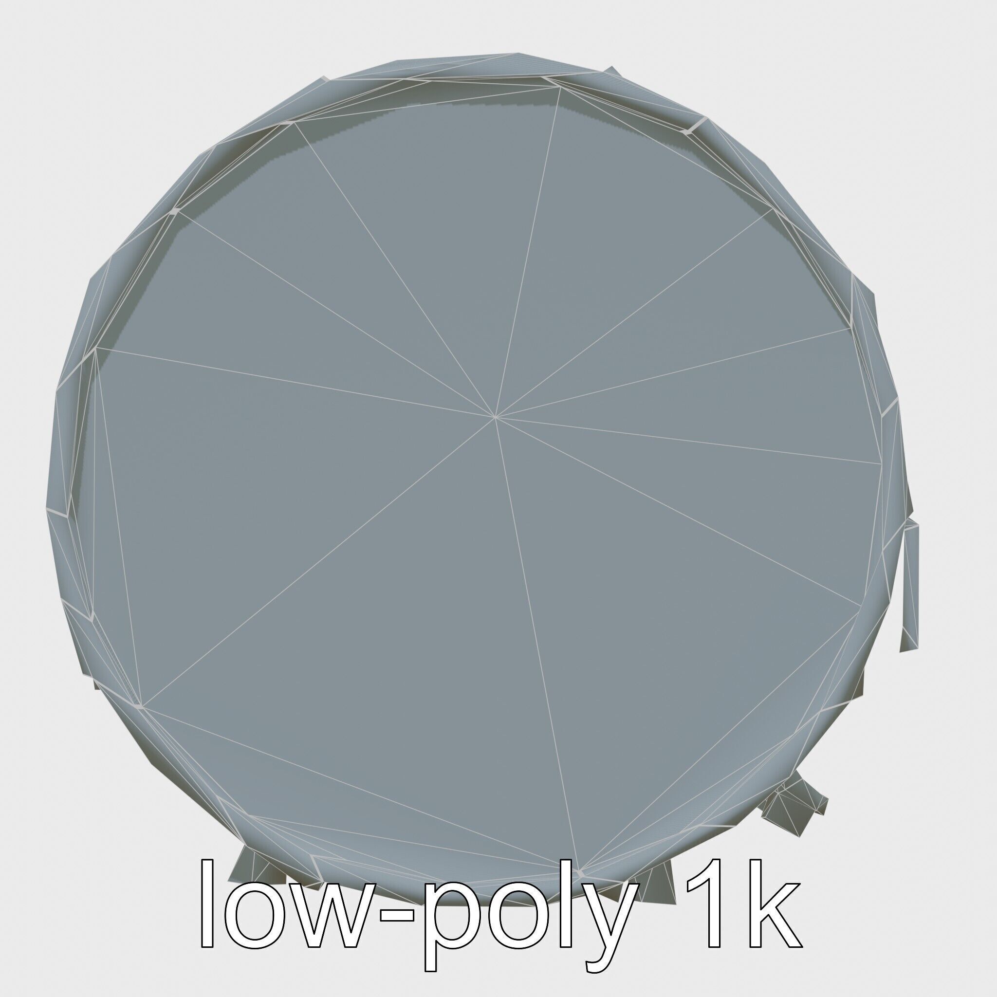 High-Quality Bass Drum with Pedal Attachment model pack Low-poly 3D model_30