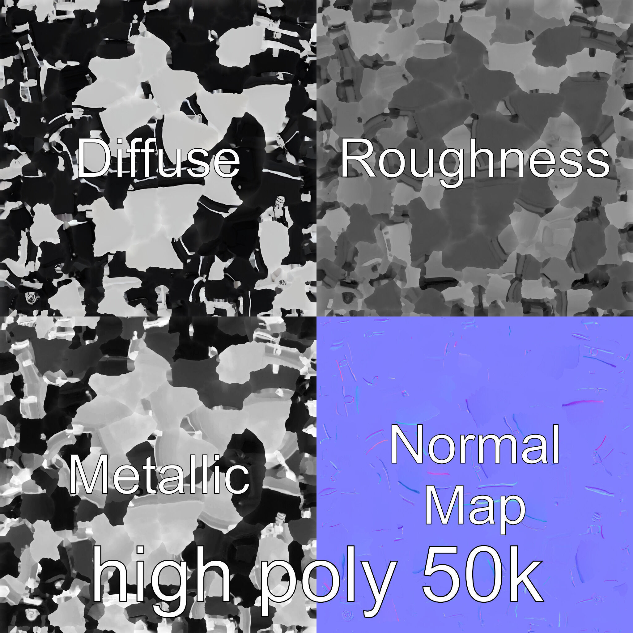 High-Quality Bass Drum with Pedal Attachment model pack Low-poly 3D model_32