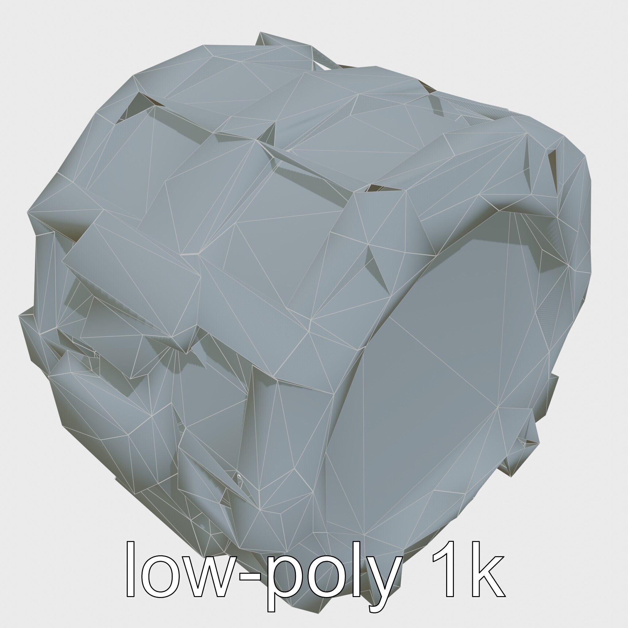 Futuristic Stylized Drum model pack Low-poly 3D model_32