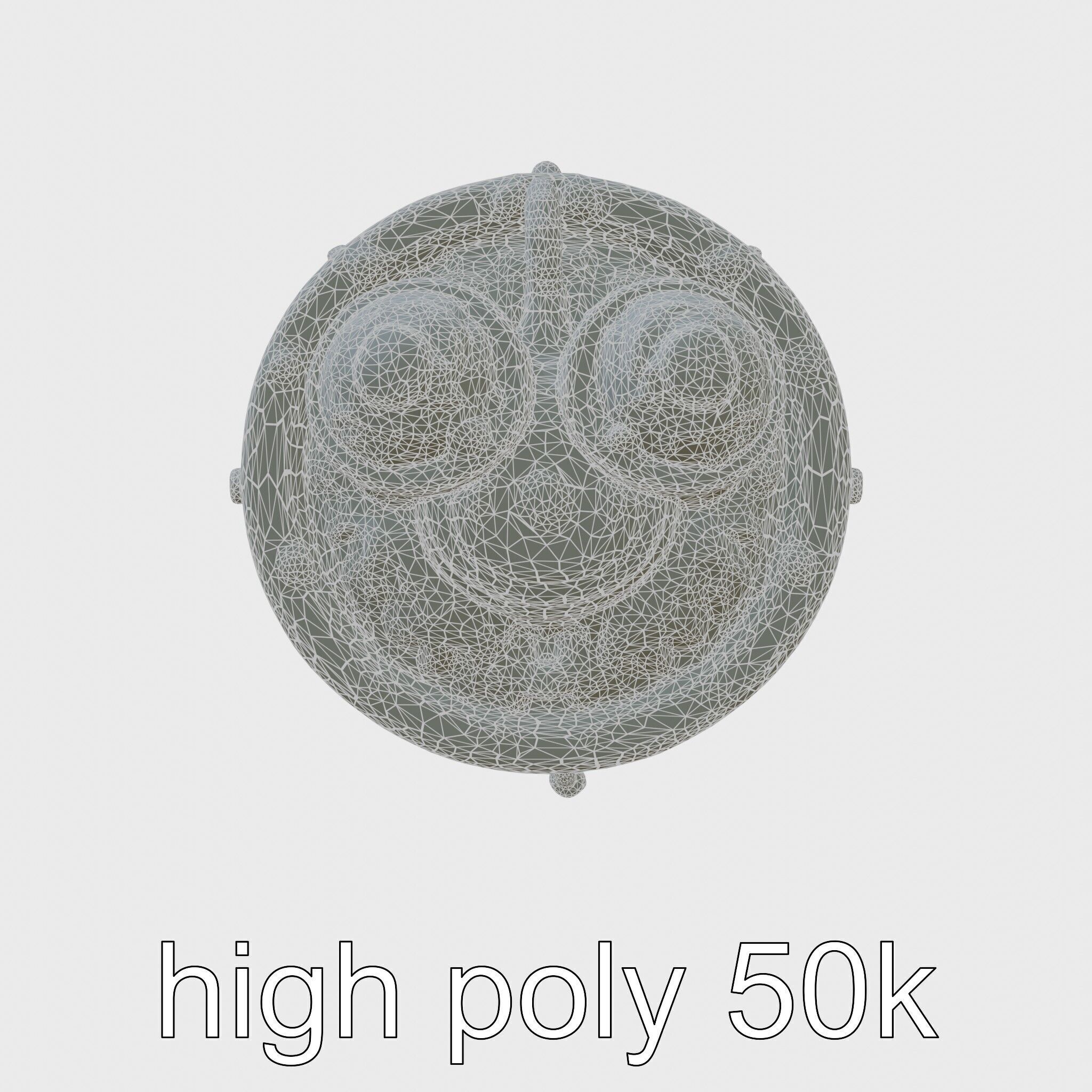 Stylized Glowing Fantasy Drum model pack Low-poly 3D model_26